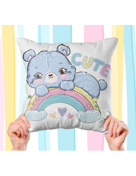 almohadón Taza animalitos dulces