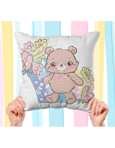 almohadón Taza animalitos dulces