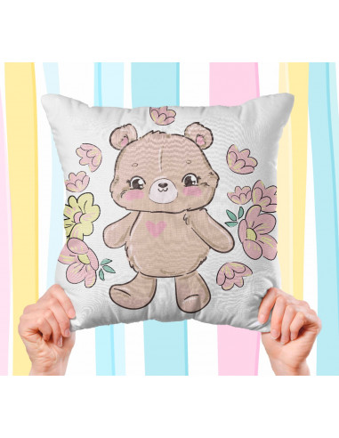 almohadón Taza animalitos dulces