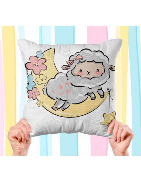 almohadón Taza animalitos dulces