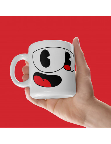 Cuphead - taza almohadón apego