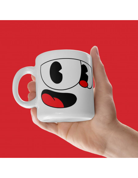 Cuphead - taza almohadón apego