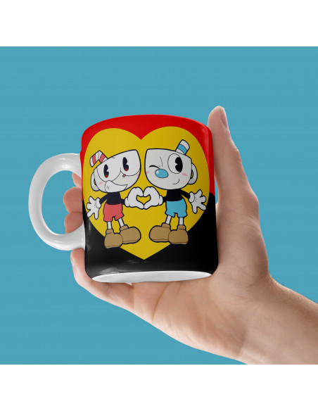 Cuphead - taza almohadón apego