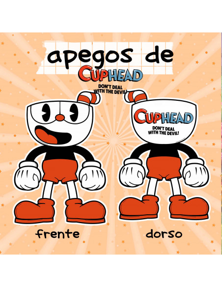 Cuphead - taza almohadón apego