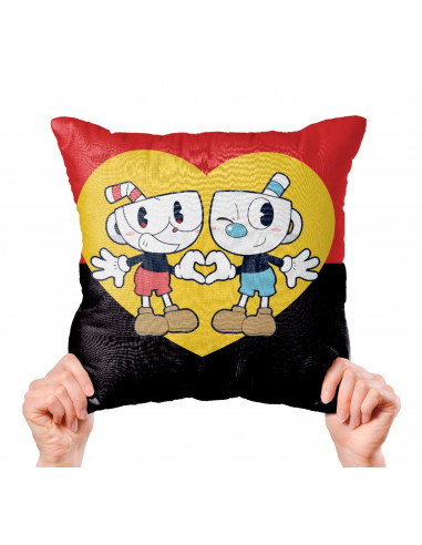 Cuphead - taza almohadón apego