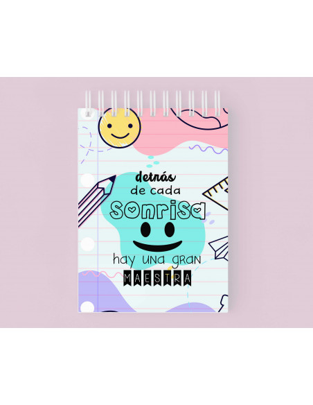 Anotadores día del maestro