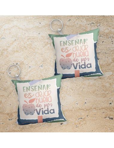 LLAVERO ALMOHADITA DIA DEL MAESTRO