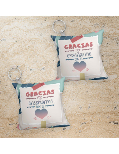 LLAVERO ALMOHADITA DIA DEL MAESTRO