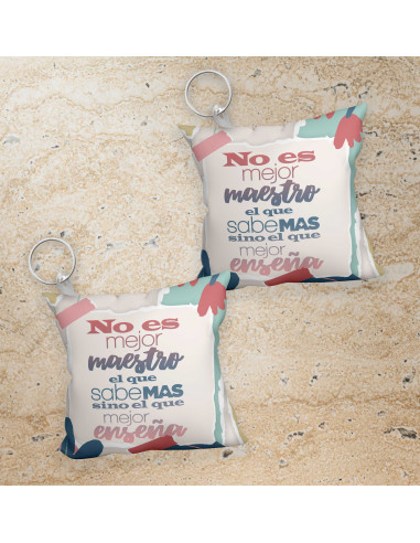 LLAVERO ALMOHADITA DIA DEL MAESTRO
