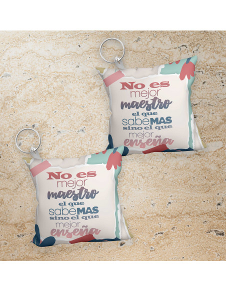 LLAVERO ALMOHADITA DIA DEL MAESTRO