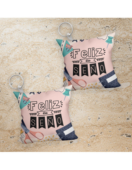 LLAVERO ALMOHADITA DIA DEL MAESTRO