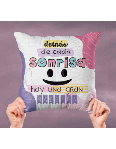 Taza Almohadón día del maestro