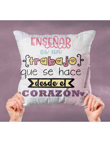 Taza Almohadón día del maestro