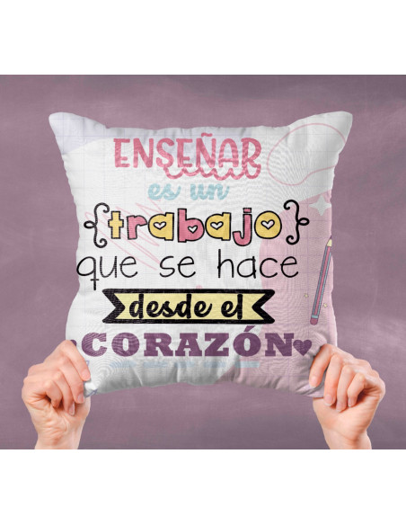 Taza Almohadón día del maestro