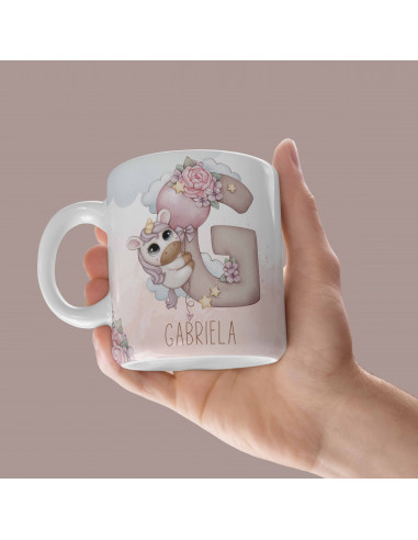 Tazas iniciales Unicornio