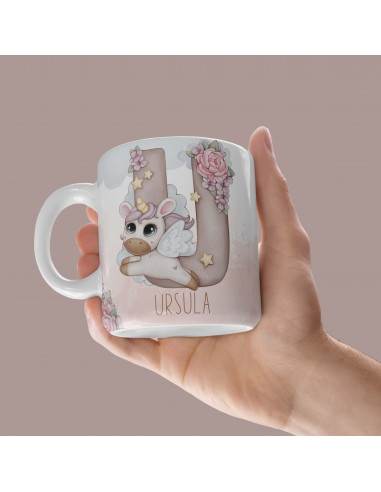 Tazas iniciales Unicornio