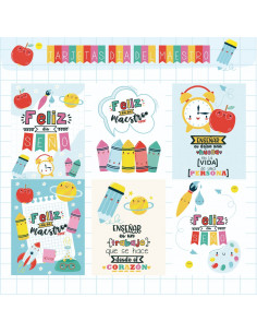 Tag tarjetas día del maestro