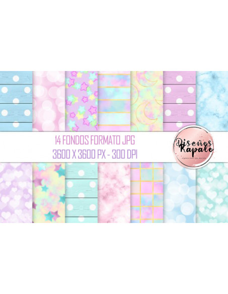 +60 FONDOS PASTELES