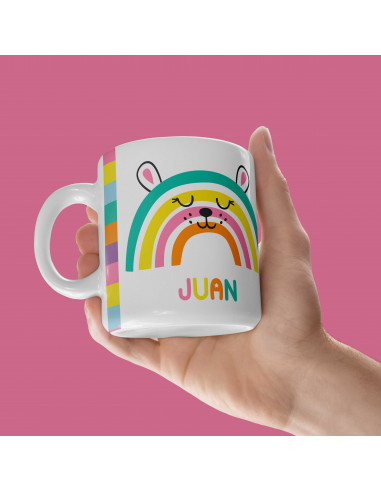 Taza almohadón carita animalitos...