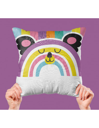Taza almohadón carita animalitos...