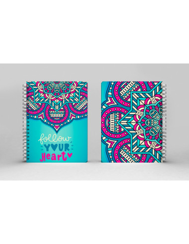 AGENDA/CUADERNO/ANOTADOR MANDALA