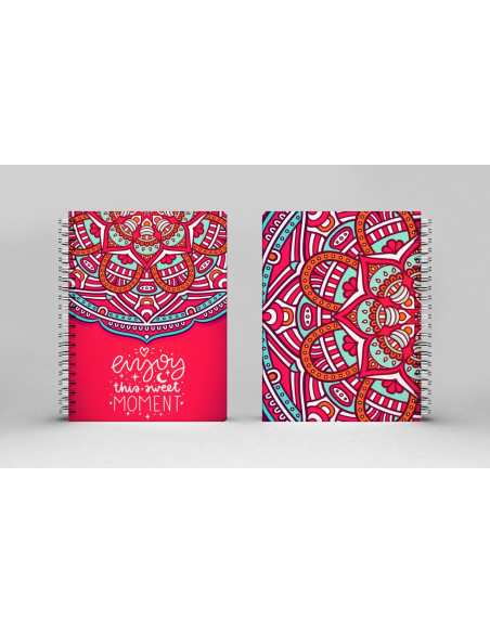 AGENDA/CUADERNO/ANOTADOR MANDALA