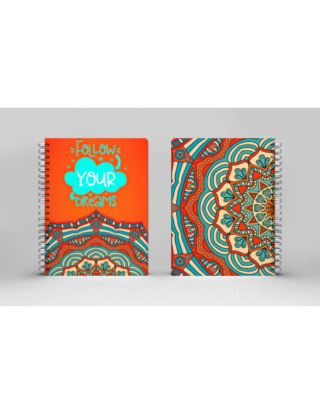 AGENDA/CUADERNO/ANOTADOR MANDALA