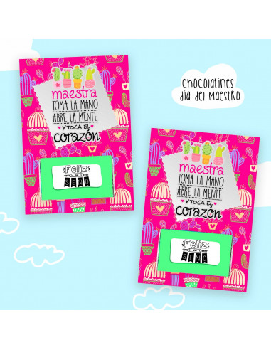 Chocolatines día del maestro