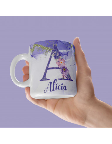 Tazas iniciales Lila