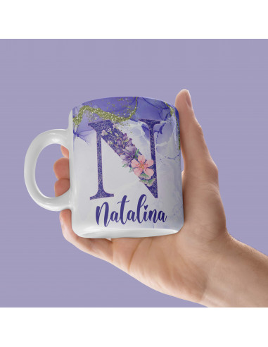 Tazas iniciales Lila