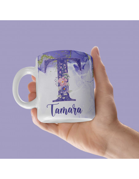 Tazas iniciales Lila