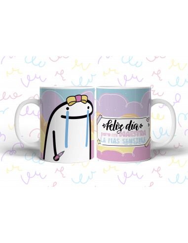 Taza día del maestro flork