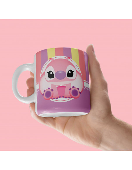 Stitch bebé Taza Almohadón