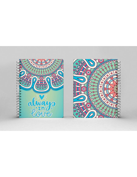 AGENDA/CUADERNO/ANOTADOR MANDALA