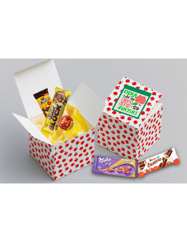 Caja Cubo Sublimación Día del Maestro