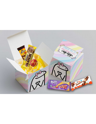 Caja Cubo Sublimación Día del Maestro