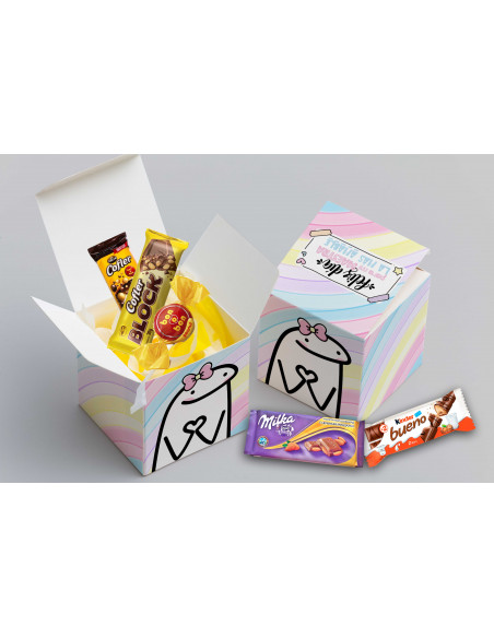 Caja Cubo Sublimación Día del Maestro