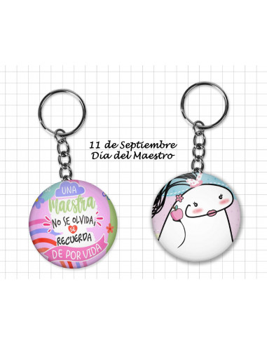 LLAVEROS DIA DEL MAESTRO