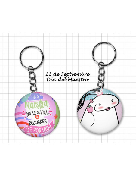 LLAVEROS DIA DEL MAESTRO
