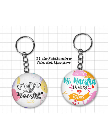 LLAVEROS DIA DEL MAESTRO