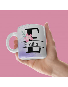 Tazas iniciales Rosa