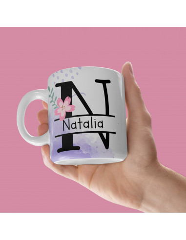 Tazas iniciales Rosa