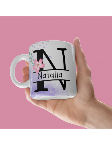 Tazas iniciales Rosa
