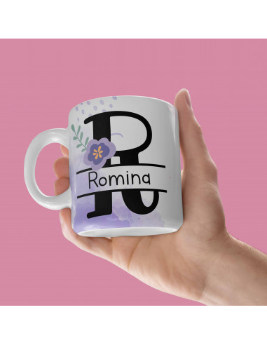 Tazas iniciales Rosa