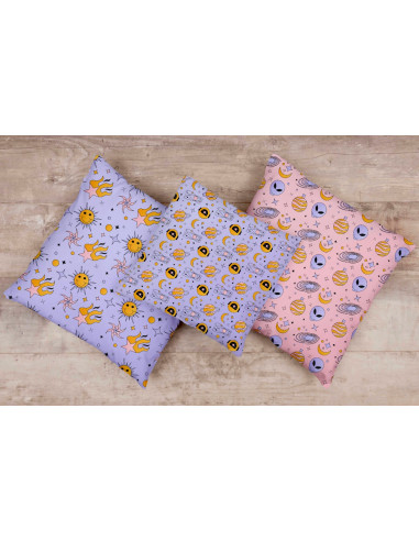 Almohadones estampados femenimos