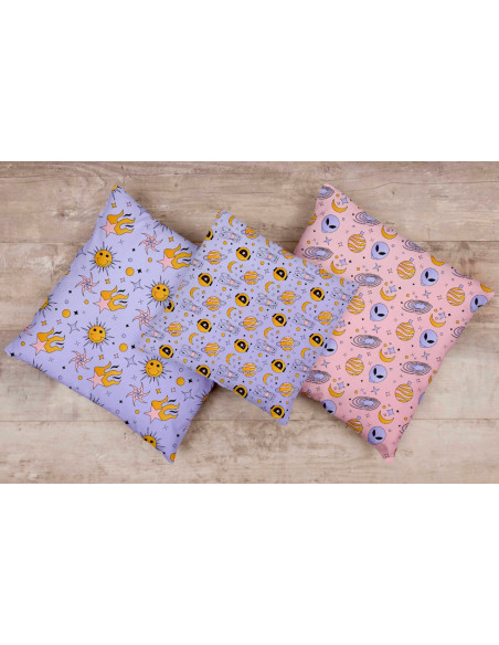 Almohadones estampados femenimos