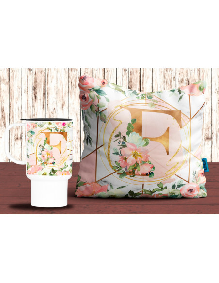 PACK INICIALES - ALMOHADON, JARRO TERMICO Y ANOTADOR