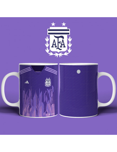 Taza Camiseta Selección Argentina alternativa 2022