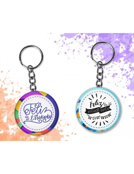 Llaveros día del estudiante