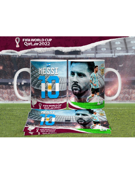 Tazas Argentina Mundial Qatar 2022